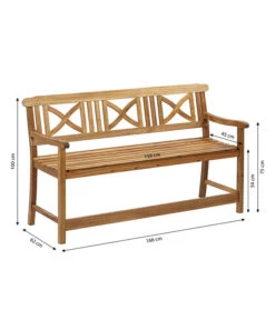 Dehner Gartenbank Malmoe -Gartenbedarfsgeschäft 4223186 WE BG 001 DehnerParkbankMalmoe