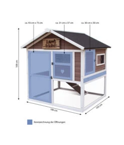 Dehner Nagerheim Happy Home Castel, Braun, Ca. B106/H108/T103 Cm 18 Dehner Nagerheim Happy Home Castel, Braun, Ca. B106/H108/T103 Cm -Gartenbedarfsgeschäft 4261574 WE BG 001 Dehner HappyHomeNagerheimCastelMG