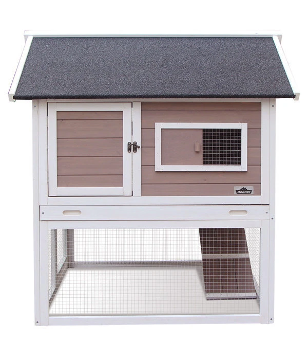 Dehner Nagerheim Happy Home Castel, Braun, Ca. B106/H108/T103 Cm 12 Dehner Nagerheim Happy Home Castel, Braun, Ca. B106/H108/T103 Cm – Bild 10