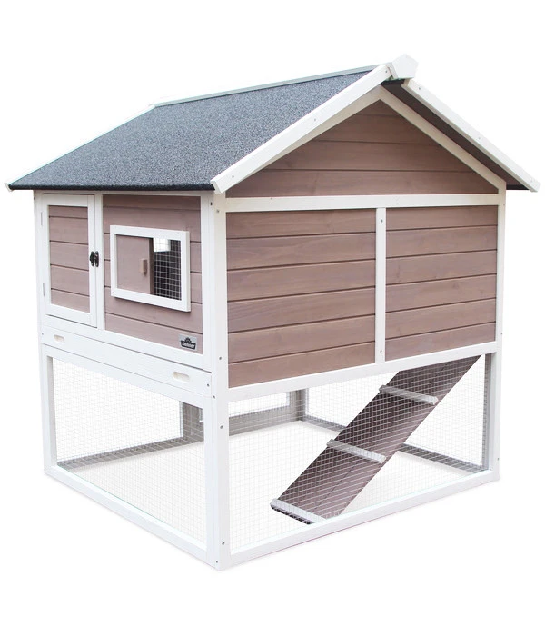 Dehner Nagerheim Happy Home Castel, Braun, Ca. B106/H108/T103 Cm 13 Dehner Nagerheim Happy Home Castel, Braun, Ca. B106/H108/T103 Cm – Bild 11