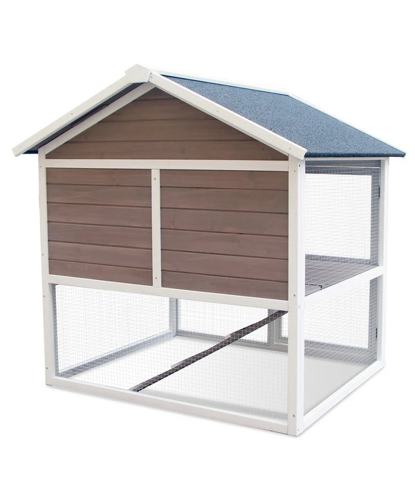 Dehner Nagerheim Happy Home Castel, Braun, Ca. B106/H108/T103 Cm 10 Dehner Nagerheim Happy Home Castel, Braun, Ca. B106/H108/T103 Cm – Bild 8