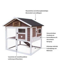 Dehner Nagerheim Happy Home Castel, Braun, Ca. B106/H108/T103 Cm 17 Dehner Nagerheim Happy Home Castel, Braun, Ca. B106/H108/T103 Cm -Gartenbedarfsgeschäft 4261574 WE IG 001 Dehner HappyHomeNagerheimCastel