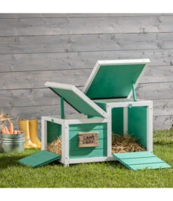 Dehner Nagerschlafhaus Happy Home Teatro, Türkis -Gartenbedarfsgeschäft 4261608 WE M 003 DehnerNagerschlafhausTeatro