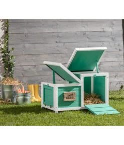 Dehner Nagerschlafhaus Happy Home Teatro, Türkis -Gartenbedarfsgeschäft 4261608 WE M 004 DehnerNagerschlafhausTeatro