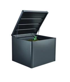 Biohort Metall-Komposter MonAmi®, Ca. B102/H86/T102 Cm -Gartenbedarfsgeschäft 4271581 WE FS 001 KOMPOSTER MONAMI DGRAU OFFEN