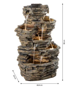 Dehner Polyresin-Gartenbrunnen Largo, Ca. B60,8/H98/T50 Cm 15 Dehner Polyresin-Gartenbrunnen Largo, Ca. B60,8/H98/T50 Cm -Gartenbedarfsgeschäft 4277729 WE BG 001 DehnerPolyresinGartenbrunnenLargoNeu