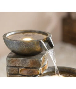 Dehner Polyresin-Gartenbrunnen Piatto, Ca. H89 Cm -Gartenbedarfsgeschäft 4277760 WE DE 003 DehnerPolyresinGartenbrunnenPiattoNEU