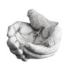 Fantasieco Stein-Vogeltränke, Ca. B23/H35/T23 Cm 2 Fantasieco Stein-Vogeltränke, Ca. B23/H35/T23 Cm -Gartenbedarfsgeschäft 4292132 WE FS 001 fantasiecoStein HaendeSteinfigurKunststeindekoGartendekoGartenfigur