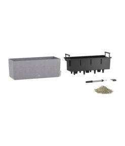 LECHUZA® Kunststoff-Kasten Balconera Stone -Gartenbedarfsgeschäft 4318606 WE DE 001 LechuzaKunststoffBalkonkastenBalconeraStonePflanzkastenBlumenkasten