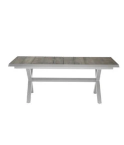 Siena Garden Ausziehtisch Sincro, Hellgrau, Ca. B200-260/H77/T100 Cm -Gartenbedarfsgeschäft 4331245 WE DE 003 Ausziehtischsincroweiss