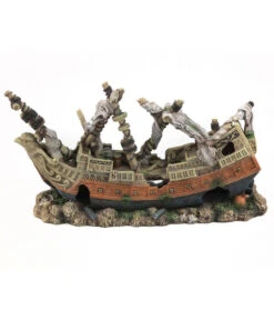 Aquatlantis Aquariumdeko Versunkenes Schiff, Klein