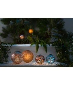 Dehner Solarkugel Malabo -Gartenbedarfsgeschäft 4398764 WE MO 002 SolarkugelMalaboD30cm