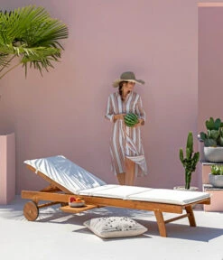 Dehner Rollliege Ravenna, Ca. B70/H89/T200 Cm -Gartenbedarfsgeschäft 4407086 WE MO 001 RollliegeRavennaNEU