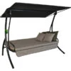 Angerer Hollywoodschaukel Drift Smart, Ca. B210/H160/T145 Cm -Gartenbedarfsgeschäft 4424792 WE FS 002 DriftSmartHWSSand
