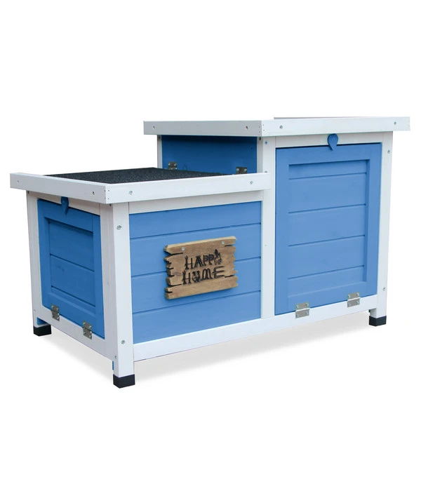 Dehner Nagerschlafhaus Happy Home Teatro, Blau, Ca. B70/H45/T43 Cm 4 Dehner Nagerschlafhaus Happy Home Teatro, Blau, Ca. B70/H45/T43 Cm – Bild 2