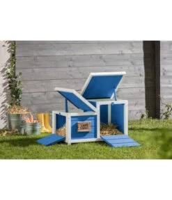 Dehner Nagerschlafhaus Happy Home Teatro, Blau, Ca. B70/H45/T43 Cm 10 Dehner Nagerschlafhaus Happy Home Teatro, Blau, Ca. B70/H45/T43 Cm -Gartenbedarfsgeschäft 4427753 WE M 002 DehnerMarkenqualitaetNagerschlafhausTeatro