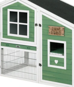 Dehner Nagerheim Happy Home Tempio, Ca. B140/H120/T78 Cm 15 Dehner Nagerheim Happy Home Tempio, Ca. B140/H120/T78 Cm -Gartenbedarfsgeschäft 4447645 WE DE 001 Dehner NagerheimHappyHomeTempio