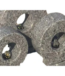 Dehner Granit-Gartenbrunnen Wheel, Ca. B50/H38/T25 Cm -Gartenbedarfsgeschäft 4450573 WE DE 002 DehnerGranitGartenBrunnenWheelDeko