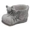Fantasieco Stein-Schuh Mit Maus -Gartenbedarfsgeschäft 4451688 WE FS 001 SchuhmitMausLichtgrau
