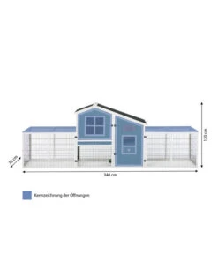 Dehner Nagerheim Happy Home Tempio Inkl. Freigehege Monumento, Ca. B340/H120/T78 Cm -Gartenbedarfsgeschäft 4457990 WE BG 001 DehnerNagerheimHappyHomeTempio2xMonumentoMG