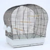 Skyline Vogelkäfig Patricia -Gartenbedarfsgeschäft 4497129 WE FS 001 SkylineVogelkaefigPatriciaSchwarzHellgrau