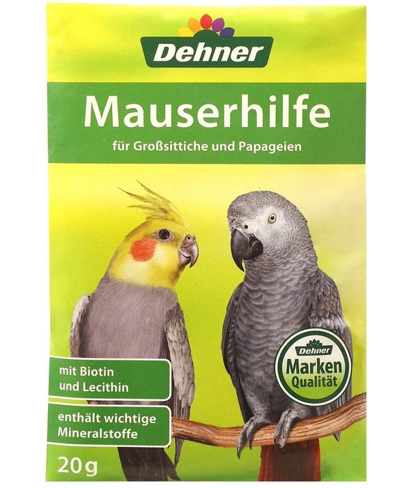 Dehner Mauserhilfe Für Großsittiche Und Papageien, 20 G 3 Dehner Mauserhilfe Für Großsittiche Und Papageien, 20 G