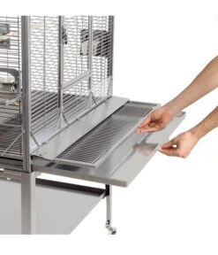 Montana Vogelvoliere Madeira III, Platinum -Gartenbedarfsgeschäft 5187547 WE D 003 PPVoliereMadeiraIIIPlatinum