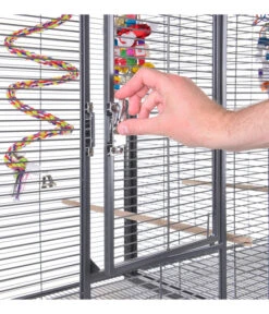 Montana Vogelvoliere Madeira Double, Antik, Ca. B165/H155/T54 Cm -Gartenbedarfsgeschäft 5187554 WE D 001 VogelvoliereMadeiraDoubleAntik