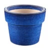 Keramik-Topf Irakolin, Rund, Blau Glasiert 1 Keramik-Topf Irakolin, Rund, Blau Glasiert -Gartenbedarfsgeschäft 5291240 BildFS 001 KeramikTopfKerTopf29CmBlau
