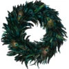 Dehner Kranz Peacock, Ca. Ø65 Cm -Gartenbedarfsgeschäft 6031983 WE FS 001 KranzFeatherPeacock65cm