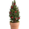 Geschmückter Weihnachtsbaum Terra -Gartenbedarfsgeschäft 6201982 WE FS 001 WeihnachtsbaeumchenTerra15cm