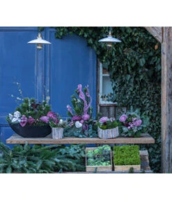 Grabgesteck Unvergessen, Herzförmig, Ca. B25/H25/T25 Cm -Gartenbedarfsgeschäft 6462931 WE MO 001 SerieUnvergessenPremiumAllerheiligen2023