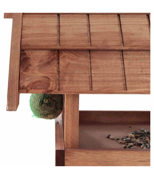 Siena Garden Vogelhaus Fachwerk, Braun, Ca. B46/H46/T32 5 Siena Garden Vogelhaus Fachwerk, Braun, Ca. B46/H46/T32 – Bild 3