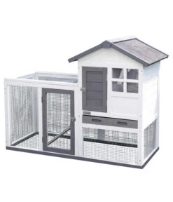 KERBL Nagerheim Freetime Luke, Weiß, Ca. B127/H98/T62 Cm