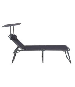 Gartenbedarfsgeschäft 21 Siena Garden Campingliege Premium, Anthrazit, Ca. B69/H43/T200 Cm