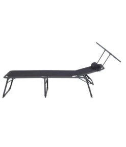 Siena Garden Campingliege Premium, Anthrazit, Ca. B69/H43/T200 Cm -Gartenbedarfsgeschäft 6603047 WE FS 004 SienaGardenCampingliegePremiumAnthrazit