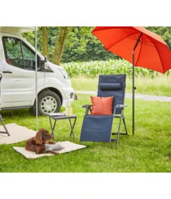 Siena Garden Camping Relaxstuhl Premium, Blau -Gartenbedarfsgeschäft 6603070 WE MO 001 SienaGardenCampingRelaxstuhLPremiumBlau