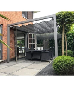 Nesling Faltsegel Coolfit, Rechteckig Ca. B290/T500 Cm -Gartenbedarfsgeschäft 6605638 6605661 6605695 WE MO 002 NeslingFaltsonnensegelSchwarz