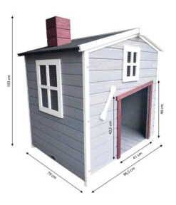 Dehner Lieblinge Hundehütte Hector, Ca. B96,5/H103/T79 Cm -Gartenbedarfsgeschäft 6607287 WE BG 001 DehnerLieblingeHundehausHector