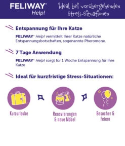 FELIWAY® Help Nachfüllkartusche, 3er Set -Gartenbedarfsgeschäft 6607535 WE DE 002 NEUCevaFeliwayHelpStarterSetNF