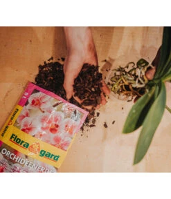 Floragard Orchideenerde, 3 X 5 L -Gartenbedarfsgeschäft 6624241 WE MO 001 FloragardOrchideenerde3x5l