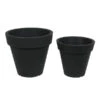 Farmet Kunststoff-Topf-Set Pegasus, Konisch, Anthrazit, 2-teilig -Gartenbedarfsgeschäft 6657290 WE FS 001 FarmetNewPegasusTopfset