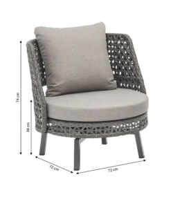 Dehner Balkonset Nizza, 3-teilig -Gartenbedarfsgeschäft 6670962 WE BG 001 DehnerBalkonsetNizzaSessel