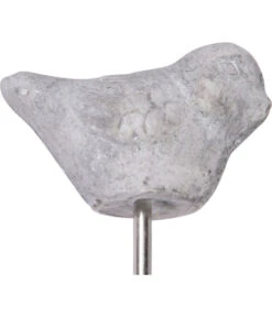 Dobar® Wildlife Vogeltränke Carré, Keramik, Grau, Ca. B29/H5/T29 Cm -Gartenbedarfsgeschäft 6689210 WE DE 004 DobarWVEdleVogeltraenkeCarre