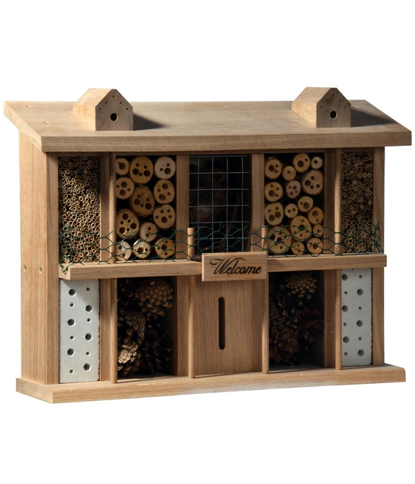 LUXUS-INSEKTENHOTELS Insektenhotel Landsitz Superior, Ca. B47/H34/T12,5 Cm 7 LUXUS-INSEKTENHOTELS Insektenhotel Landsitz Superior, Ca. B47/H34/T12,5 Cm – Bild 5