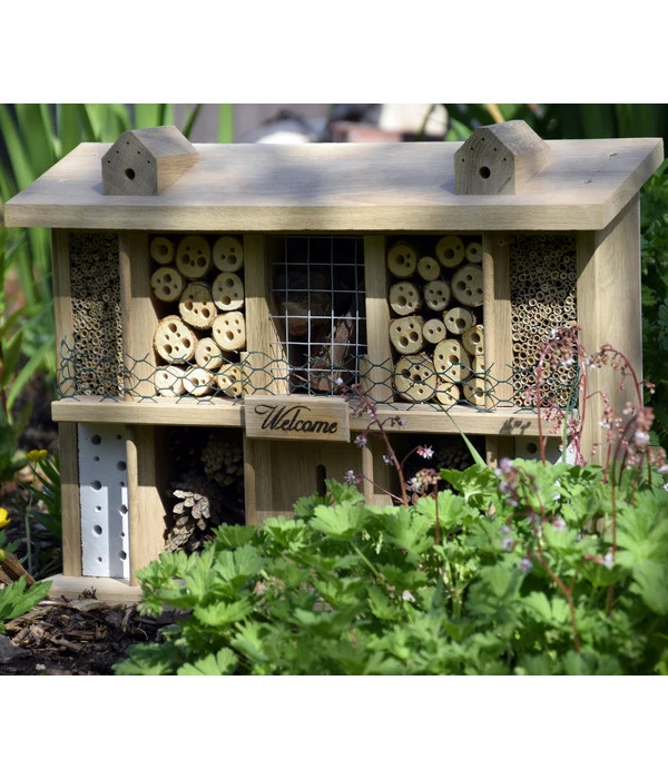 LUXUS-INSEKTENHOTELS Insektenhotel Landsitz Superior, Ca. B47/H34/T12,5 Cm 6 LUXUS-INSEKTENHOTELS Insektenhotel Landsitz Superior, Ca. B47/H34/T12,5 Cm – Bild 4