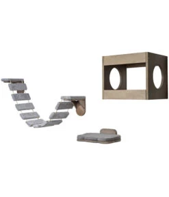 Dobar Petlife Katzenmöbelset, Inkl. Leiter, Höhle Und Liegefläche -Gartenbedarfsgeschäft 6689731 WE DE 008 DobarKatzenmoebelSetLeiterHoehleLiegeplatz