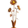 Ferrum Glas-Blume Sonnenblume, Ca. H165 Cm