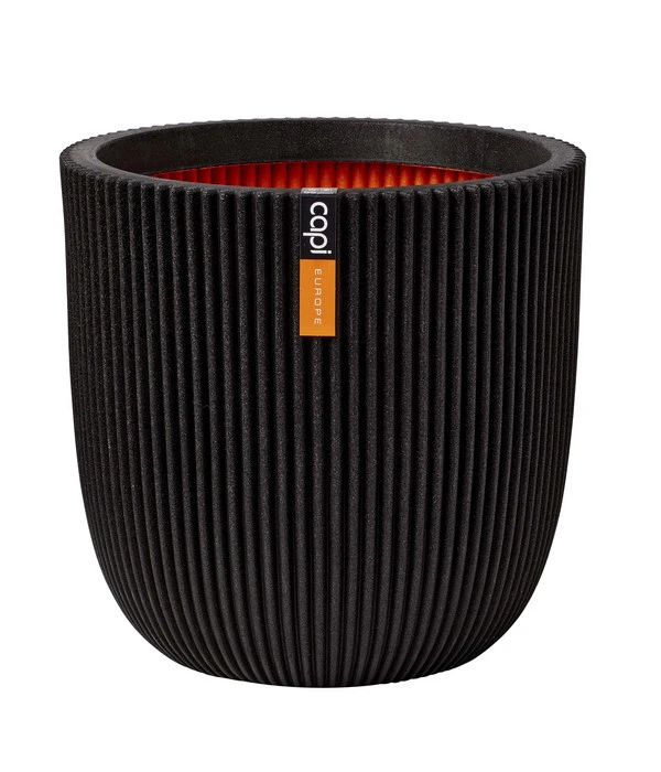 Capi Europe Kunststoff-Topf Groove, Rund 3 Capi Europe Kunststoff-Topf Groove, Rund