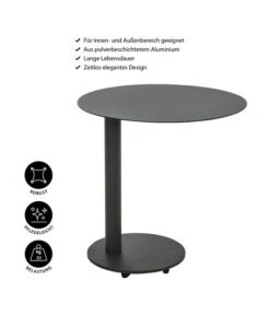 Dehner Beistelltisch Mika, Ca. Ø50/H50 Cm -Gartenbedarfsgeschäft 6701015 WE IG 001 BeistelltischMika
